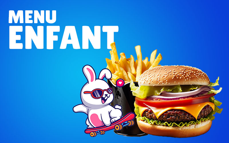 menu enfant du restaurant VanG Wrap Food de 50120 Cherbourg-en-Cotentin