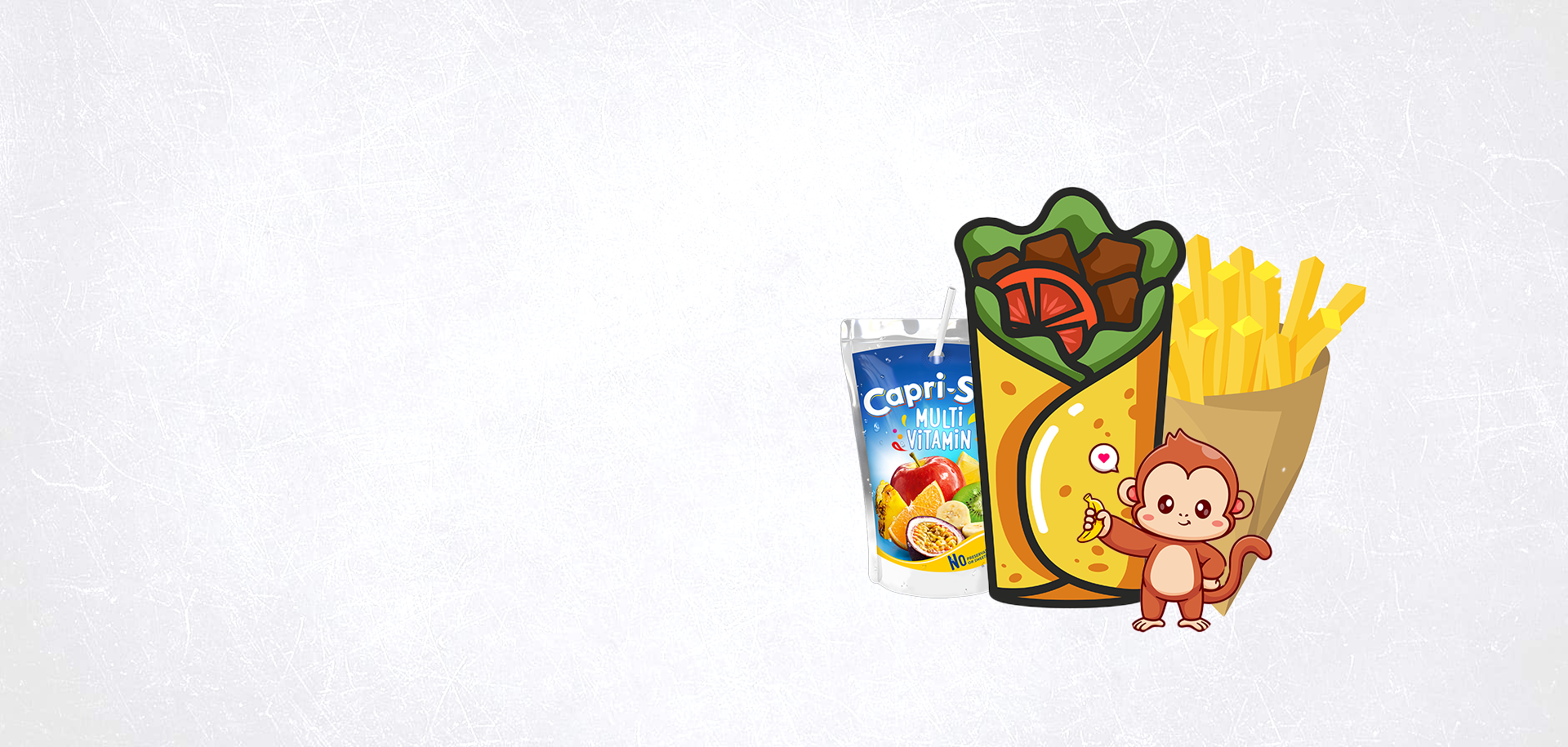 menu enfant du restaurant VanG Wrap Food de 50120 Cherbourg-en-Cotentin